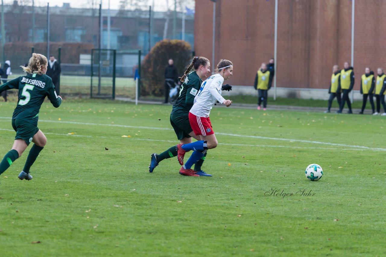 Bild 136 - B-Juniorinnen HSV - VfL Wolfsburg : Ergebnis: 2:1